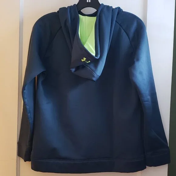 EUC Youth Under Armour teal hoodie XL - Picture 4 of 6